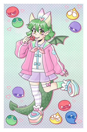 fanart, digital work by cosmonautiks, 2025