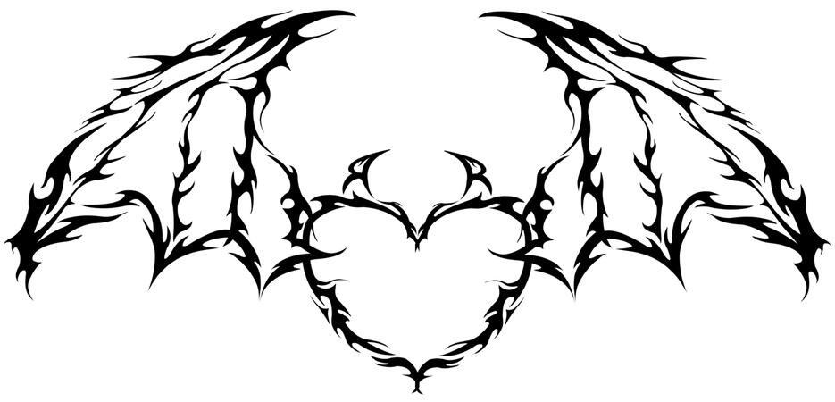 cyber womb heart tatt